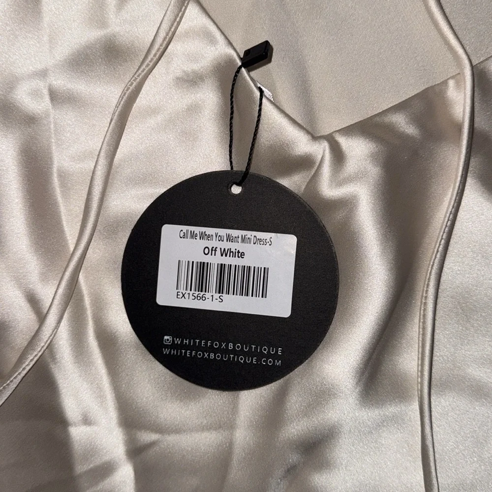 NWT WhiteFox Call Me When You Want Mini Dress - Picture 6 of 8